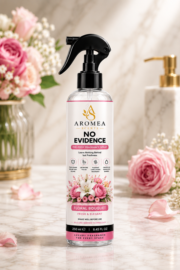 Aromea No Evidence Floral Bouquet Pre-Poop Fragrance Spray