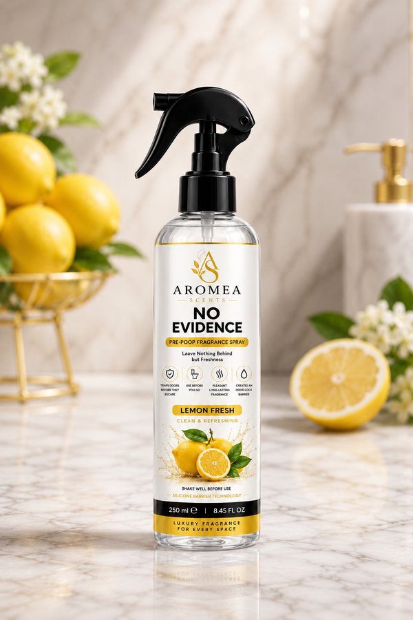 Aromea No Evidence Lemon Fresh Pre-Poop Fragrance Spray